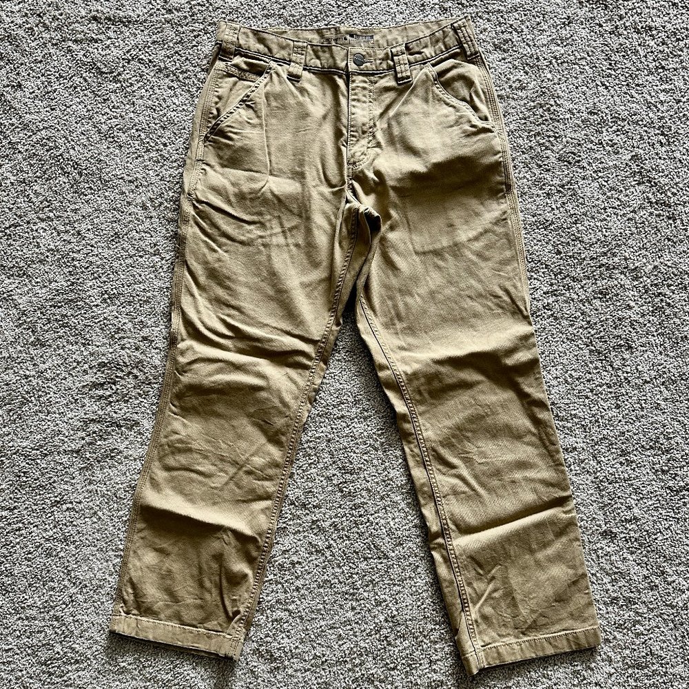 Carhartt Rugged Flex Relaxed Fit Canvas 5-Pocket Work Pant, 32x30